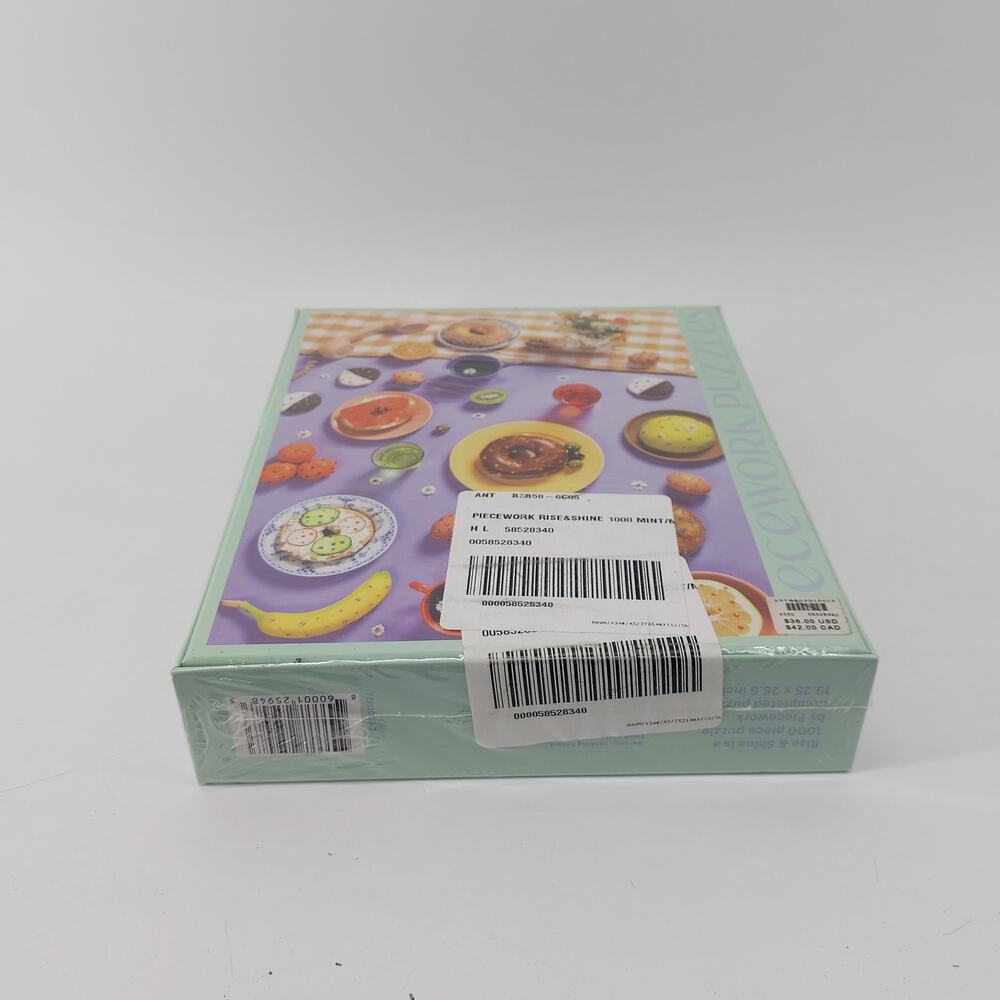 Anthropologie Piecework Puzzle Rise & Shine Puzzle 1000 Pcs Brunch - Picture 7 of 14